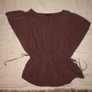 Express Eggplant blouse